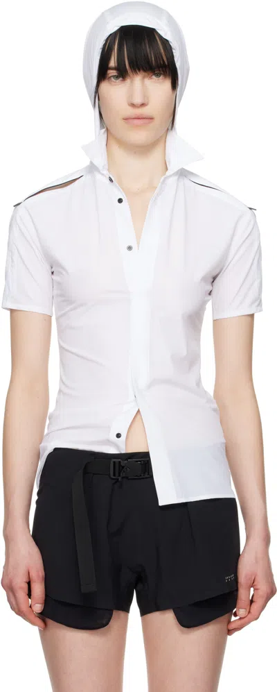 Johanna Parv White Hooded T-shirt