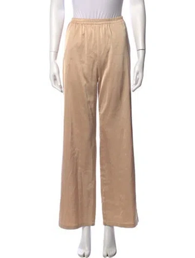 Pre-owned Johansen Wide Leg Pants In Neutrals