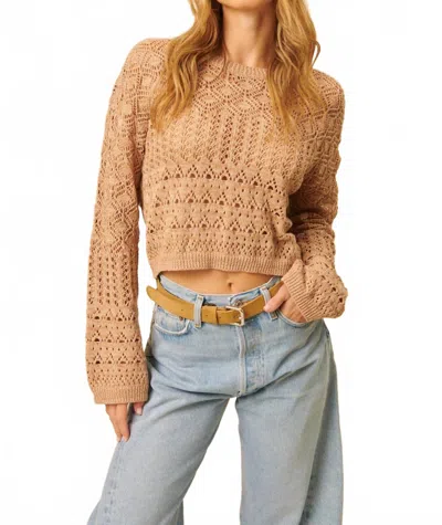 John & Jenn Ace Shirt In Mineral In Brown
