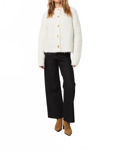 John & Jenn Benny Frozen Top In White In Brown