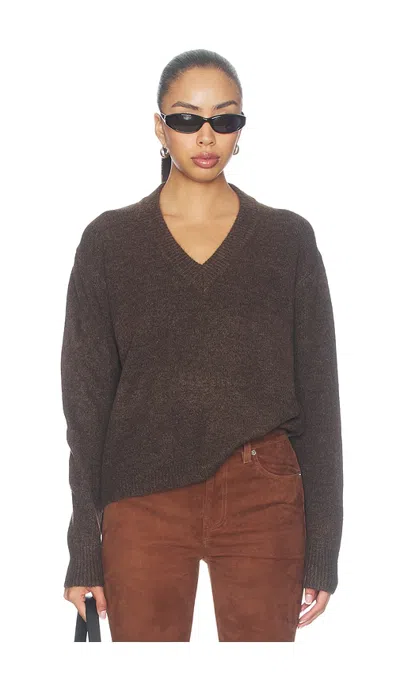 John & Jenn By Line Charlie Sweater In Brown