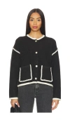 John & Jenn By Line Rene Cardigan In Black