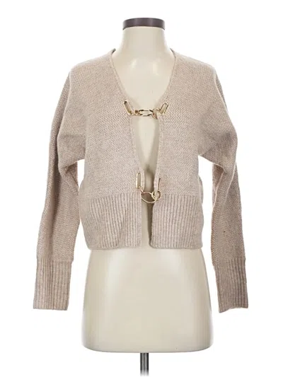 Pre-owned John & Jenn Cardigan Sweater In Brown