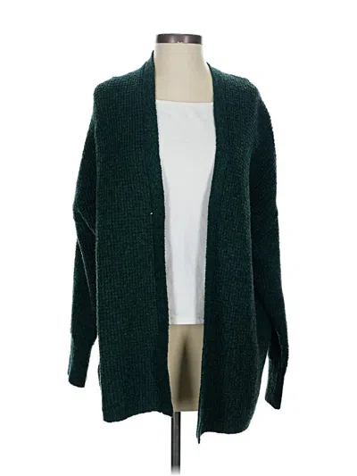Pre-owned John & Jenn Cardigan Sweater In Green