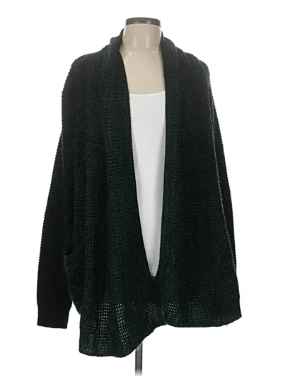 Pre-owned John & Jenn Cardigan Sweater In Green