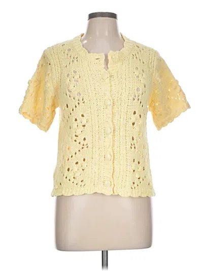 John & Jenn Cardigan Sweater In Yellow