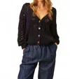 John & Jenn Domenico Cardigan In Deep Bluet In Blue
