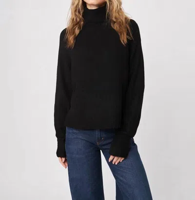 John & Jenn Emmett Sweater In Caviar In Black