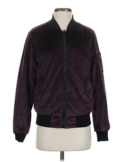 Pre-owned John & Jenn Jacket In Burgundy