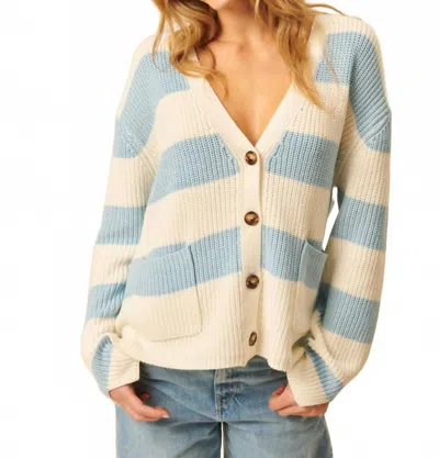 JOHN & JENN MCKAY CARDIGAN IN ANCHOR