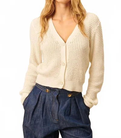 John & Jenn Ollie Cardigan In Daffodil In Multi