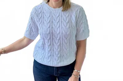 John & Jenn Percy Sweater In Chantilly In Blue
