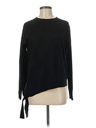 Pre-owned John & Jenn Pullover Sweater In Black
