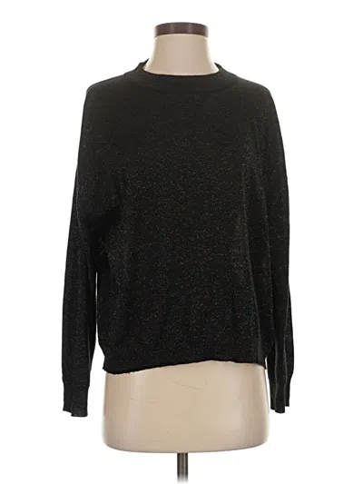 Pre-owned John & Jenn Pullover Sweater In Black