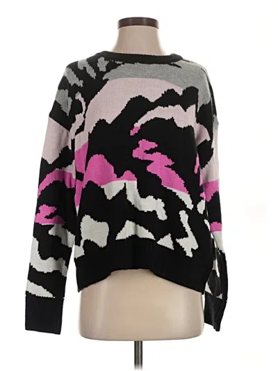 Pre-owned John & Jenn Pullover Sweater In Black