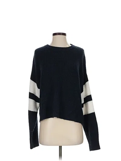 Pre-owned John & Jenn Pullover Sweater In Blue