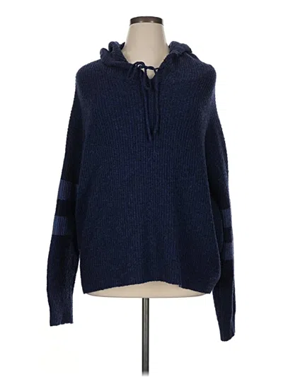Pre-owned John & Jenn Pullover Sweater In Blue