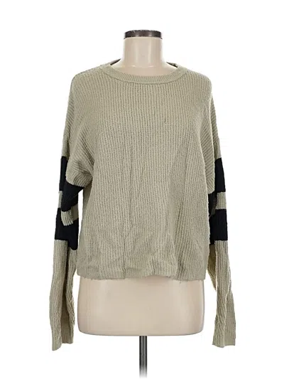 Pre-owned John & Jenn Pullover Sweater In Brown