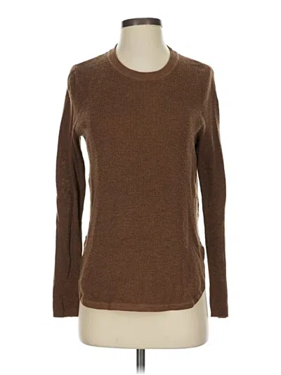 Pre-owned John & Jenn Pullover Sweater In Brown