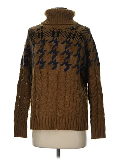 Pre-owned John & Jenn Pullover Sweater In Brown