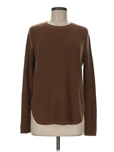 Pre-owned John & Jenn Pullover Sweater In Brown