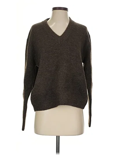 Pre-owned John & Jenn Pullover Sweater In Brown