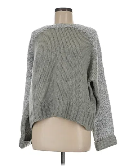 Pre-owned John & Jenn Pullover Sweater In Gray