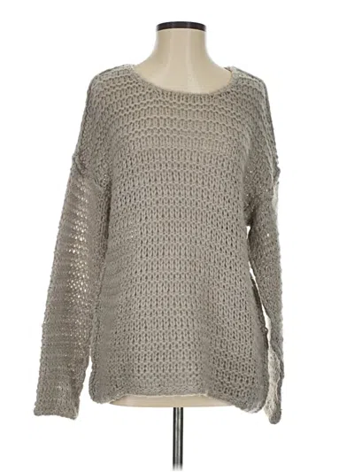 Pre-owned John & Jenn Pullover Sweater In Gray