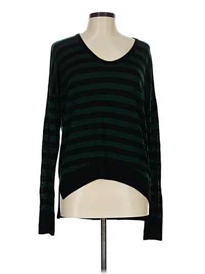 Pre-owned John & Jenn Pullover Sweater In Green