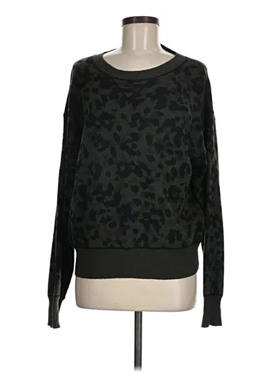 Pre-owned John & Jenn Pullover Sweater In Green