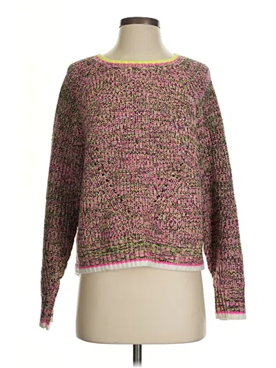 Pre-owned John & Jenn Pullover Sweater In Pink