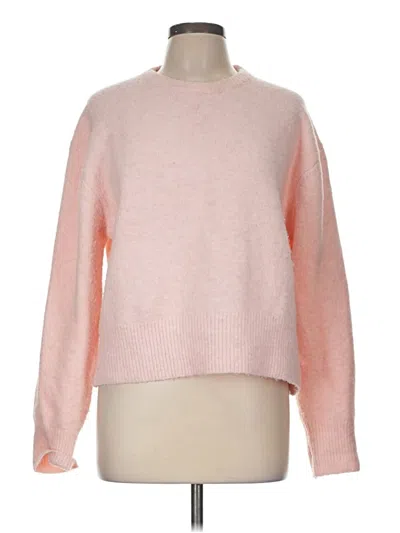 Pre-owned John & Jenn Pullover Sweater In Pink