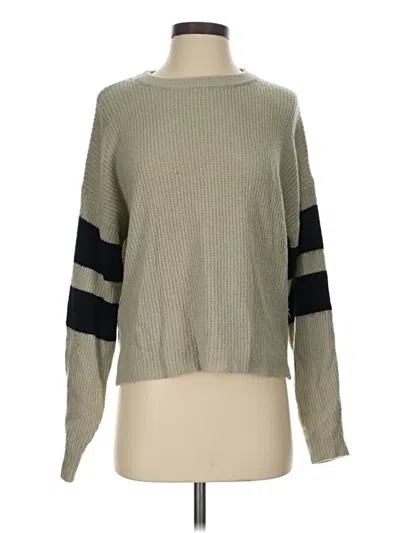 Pre-owned John & Jenn Pullover Sweater In Tan