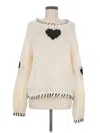 John & Jenn Pullover Sweater In White