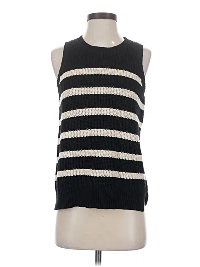 Pre-owned John & Jenn Sweater Vest In Black