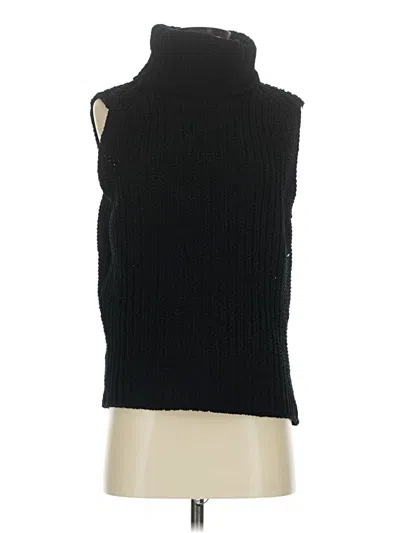 Pre-owned John & Jenn Sweater Vest In Black