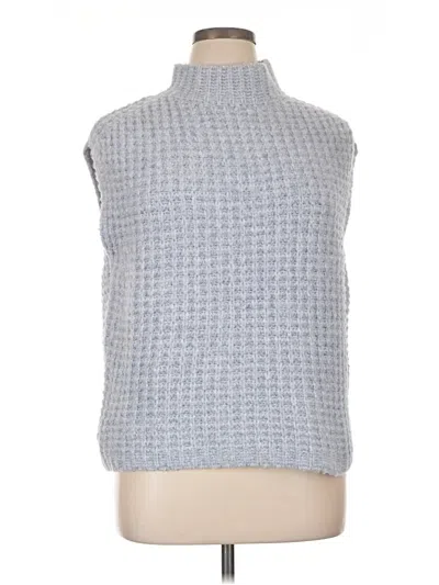 Pre-owned John & Jenn Sweater Vest In Gray