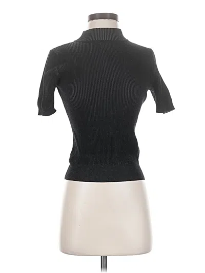 Pre-owned John & Jenn Turtleneck Sweater In Black