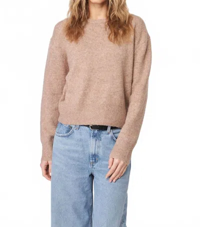 John & Jenn Wilfred Crew Neck Sweater In Latte In Multi