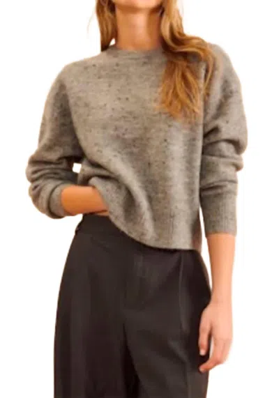 John & Jenn Wilfred Sweater In Overcast In Gray