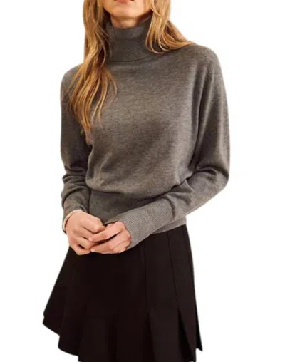 John & Jenn William Sweater In Owl In Gray