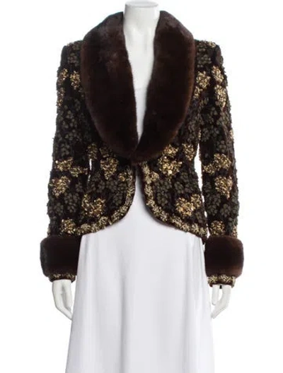 Pre-owned John Anthony Vintage 2004 Jacket In Brown