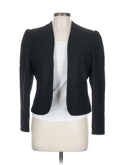 Pre-owned John Ashford Wool Blazer Jacket In Black