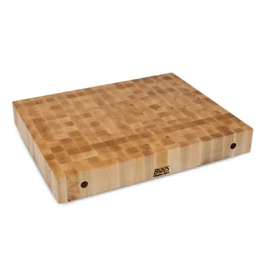 John Boos Boosblock® 4" End Grain Maple Non-reversible Block