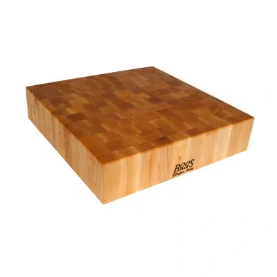 John Boos Boosblock® 4" End Grain Maple Non-reversible Square Block