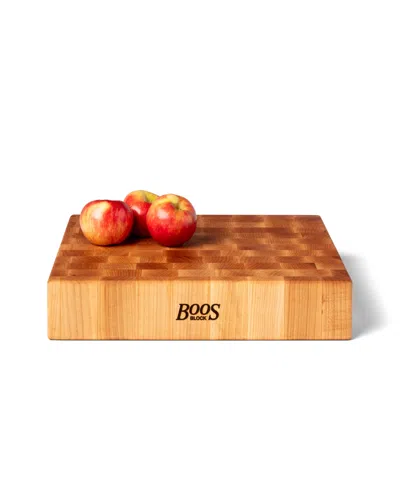 John Boos Ccb Series Square Wooden Maple Cutting Board, 15" X 15" In Brown