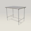 John Boos Cucina Classico Prep Table Table In Silver