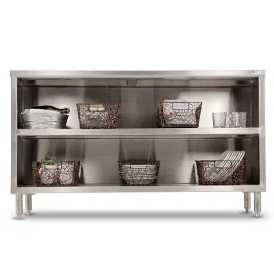 John Boos Economy Buffet Table In Silver
