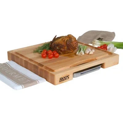 John Boos Gift Maple Wood Newton Prep Master Ii Cutting Board