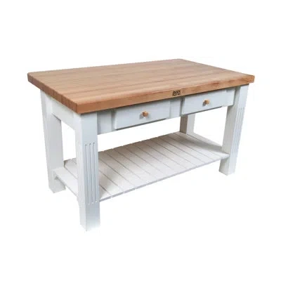 John Boos Grazzi Prep Table In Alabaster
